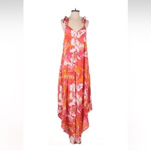 Vince Camuto Pink Floral Jumpsuit